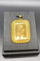 Arabian Bride Rose Gold Plated 21K Pendant Necklace – Fashionable Jewelry for Women